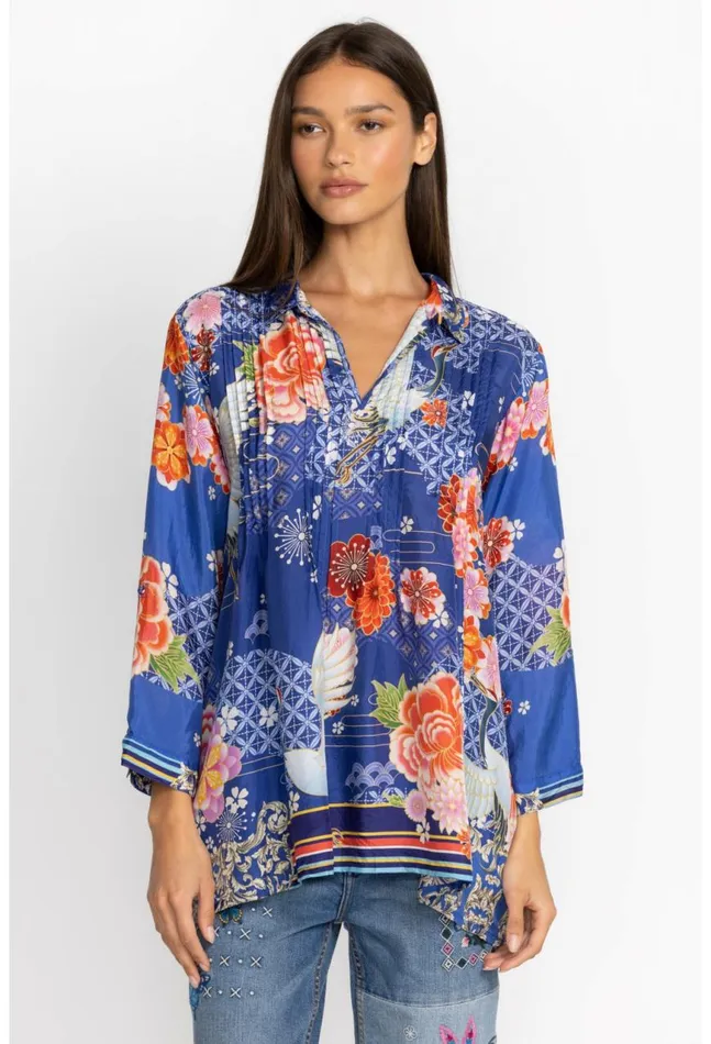 Women Pajaro Coddi Tunic Pajaro Johnny Was Tops