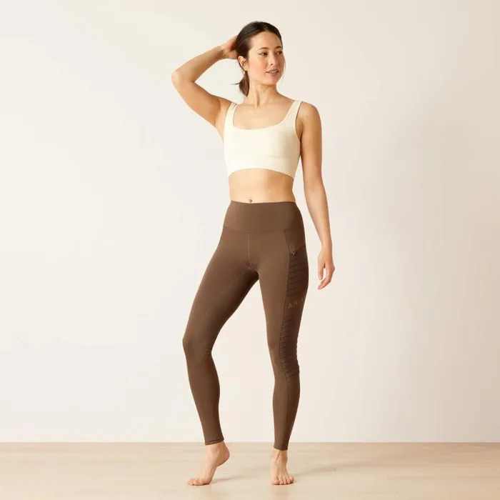 Women Pants and Shorts Ariat Eos Moto Full Seat Tight Banyan Bark Women Pants and Shorts Ariat Eos Moto Full Seat Tight Banyan Bark
