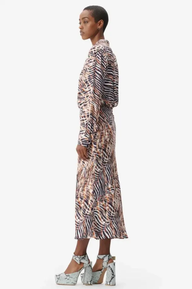 Women Pants and Skirts Lala Berlin Skirt Sasa Viscose Zebra Shibori Women Pants and Skirts Lala Berlin Skirt Sasa Viscose Zebra Shibori