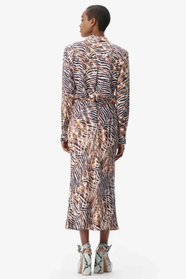 Women Pants and Skirts Lala Berlin Skirt Sasa Viscose Zebra Shibori Women Pants and Skirts Lala Berlin Skirt Sasa Viscose Zebra Shibori