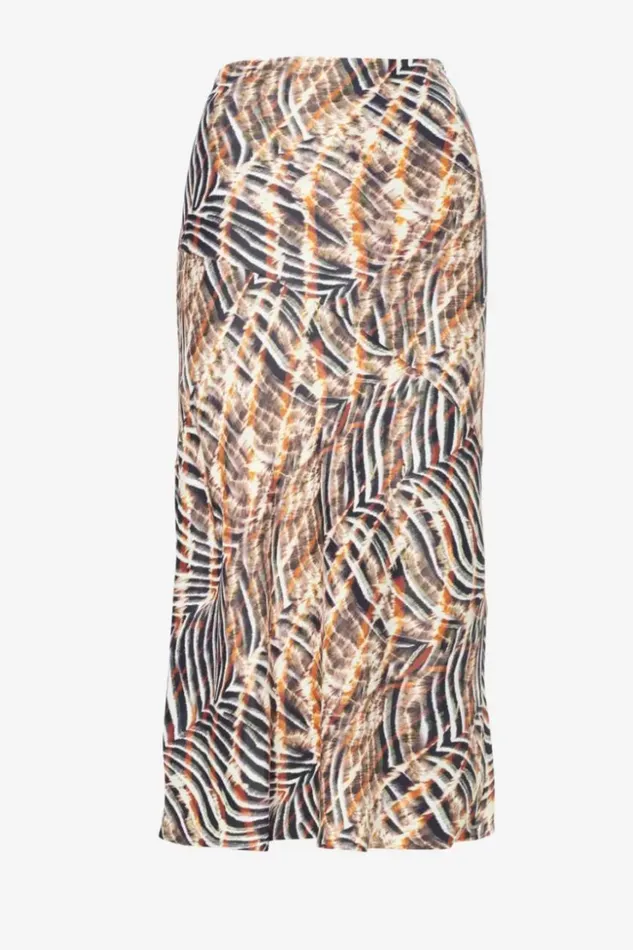 Women Pants and Skirts Lala Berlin Skirt Sasa Viscose Zebra Shibori Women Pants and Skirts Lala Berlin Skirt Sasa Viscose Zebra Shibori