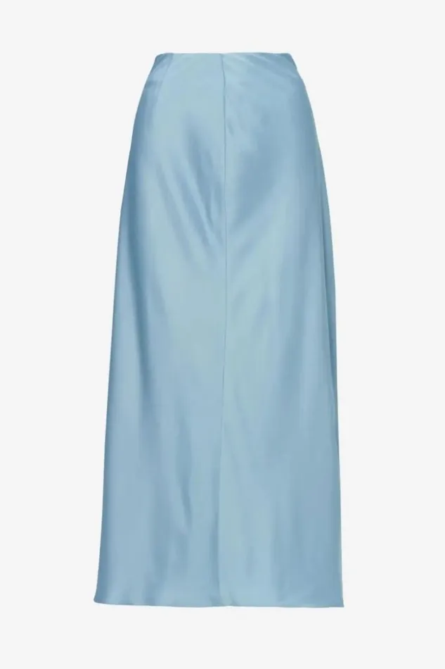 Women Pants and Skirts Lala Berlin Skirt Sasai Viscose Mix Faded Denim Women Pants and Skirts Lala Berlin Skirt Sasai Viscose Mix Faded Denim