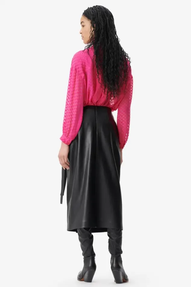 Women Pants and Skirts Lala Berlin Skirt Siana Polyester Mix Black Women Pants and Skirts Lala Berlin Skirt Siana Polyester Mix Black