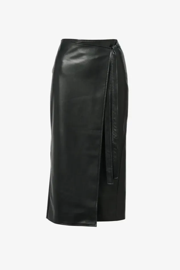 Women Pants and Skirts Lala Berlin Skirt Siana Polyester Mix Black Women Pants and Skirts Lala Berlin Skirt Siana Polyester Mix Black