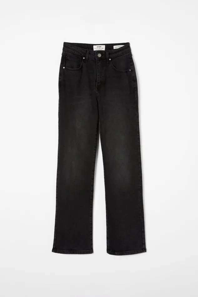 Women Pants Cotton On Slim Straight Jean Black Pepper Women Pants Cotton On Slim Straight Jean Black Pepper