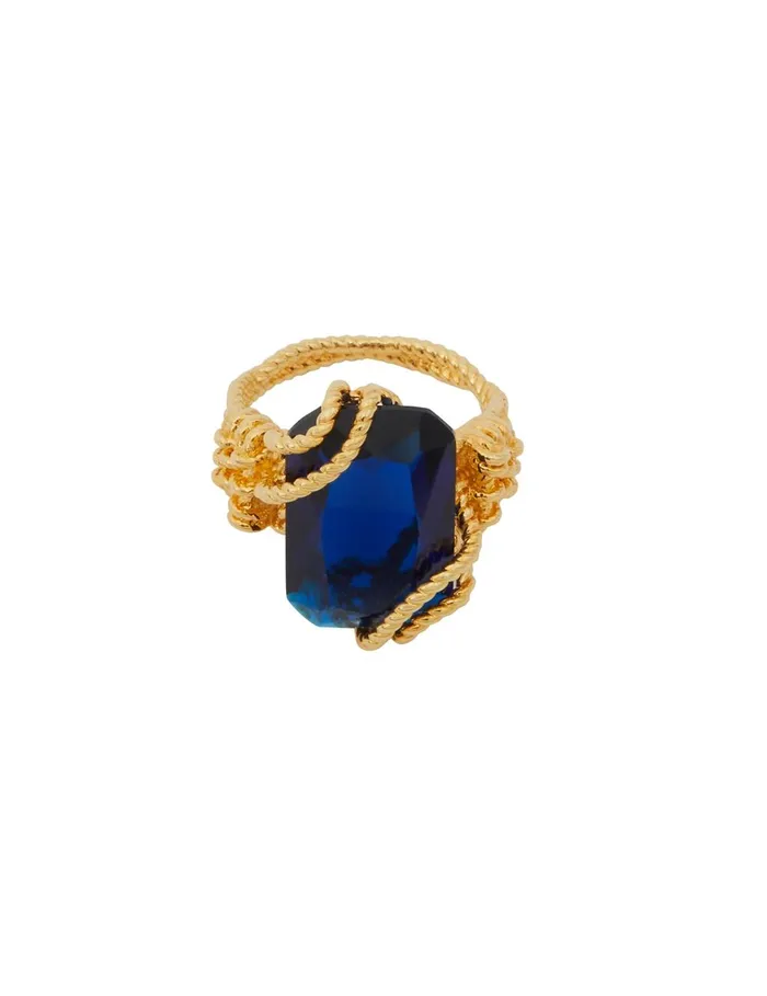 Women Rings Zimmermann Bloom Ring Goldsapphire