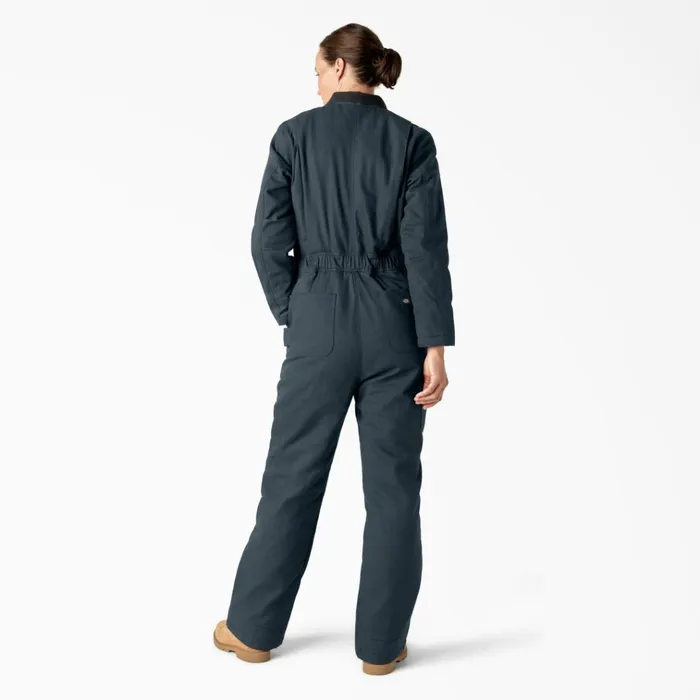 Womens Insulated Duck Canvas Coverall Diesel Gray Diesel Gray yg Women Dickies Coveralls Womens Insulated Duck Canvas Coverall Diesel Gray Diesel Gray yg Women Dickies Coveralls