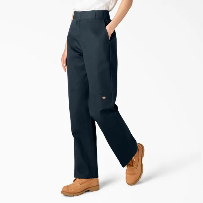 Womens Loose Fit Double Knee Work Pants Dark Navy Dark Navy dn Women Dickies Double Knee Womens Loose Fit Double Knee Work Pants Dark Navy Dark Navy dn Women Dickies Double Knee