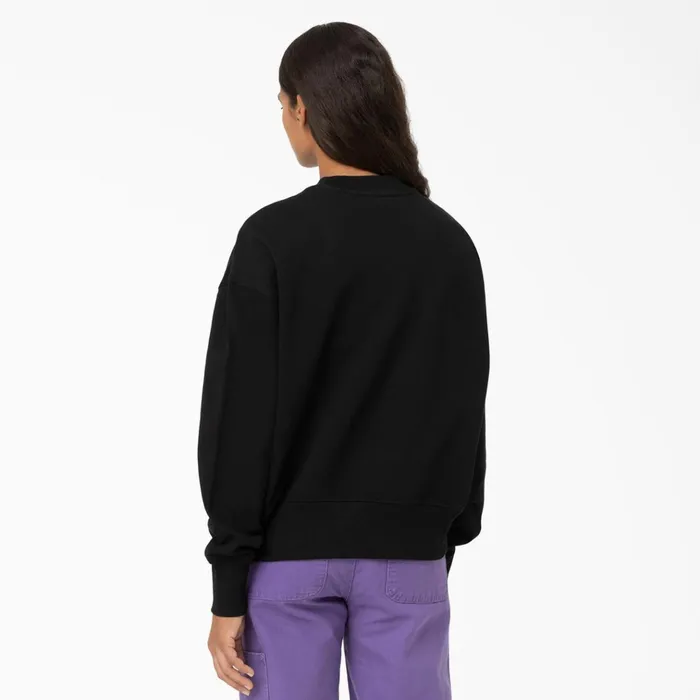 Womens Oxford Sweatshirt Black Black kbk Women Dickies Hoodies and Sweatshirts Womens Oxford Sweatshirt Black Black kbk Women Dickies Hoodies and Sweatshirts