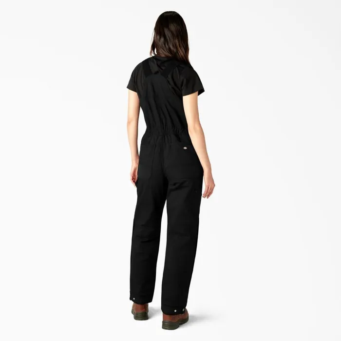 Womens Regular Fit Insulated Bib Overalls Black Black bkx Women Dickies Overalls Womens Regular Fit Insulated Bib Overalls Black Black bkx Women Dickies Overalls