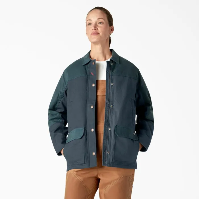 Womens Waxed Canvas Chore Coat Airforce Blue Airforce Blue af Women Dickies Coats and Jackets Womens Waxed Canvas Chore Coat Airforce Blue Airforce Blue af Women Dickies Coats and Jackets