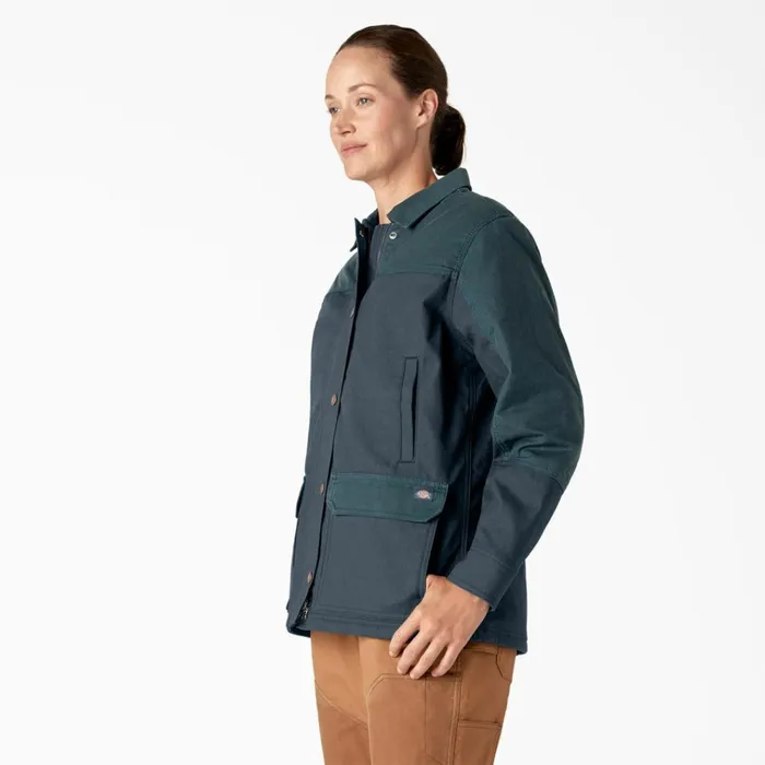 Womens Waxed Canvas Chore Coat Airforce Blue Airforce Blue af Women Dickies Coats and Jackets Womens Waxed Canvas Chore Coat Airforce Blue Airforce Blue af Women Dickies Coats and Jackets