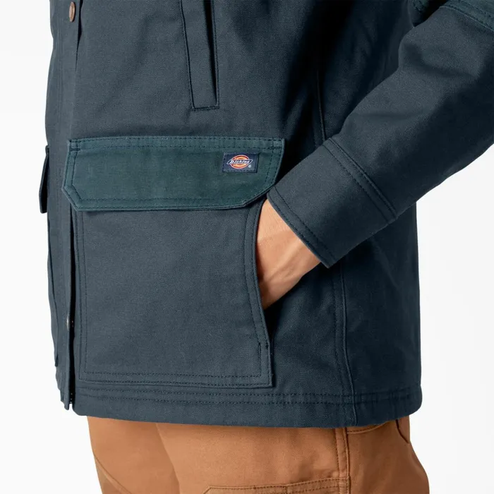 Womens Waxed Canvas Chore Coat Airforce Blue Airforce Blue af Women Dickies Coats and Jackets Womens Waxed Canvas Chore Coat Airforce Blue Airforce Blue af Women Dickies Coats and Jackets