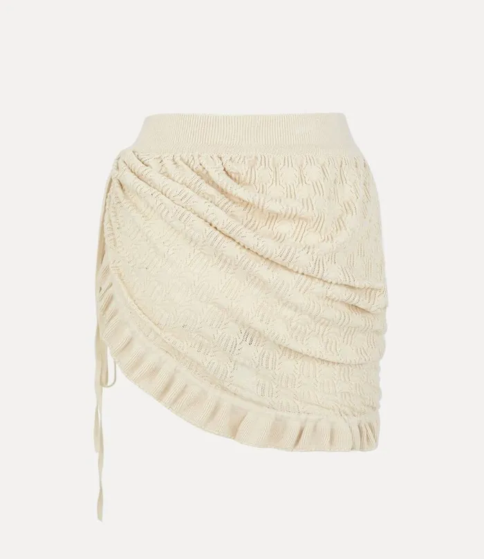 Women Samantha Skirt Cream Vivienne Westwood Skirts Women Samantha Skirt Cream Vivienne Westwood Skirts