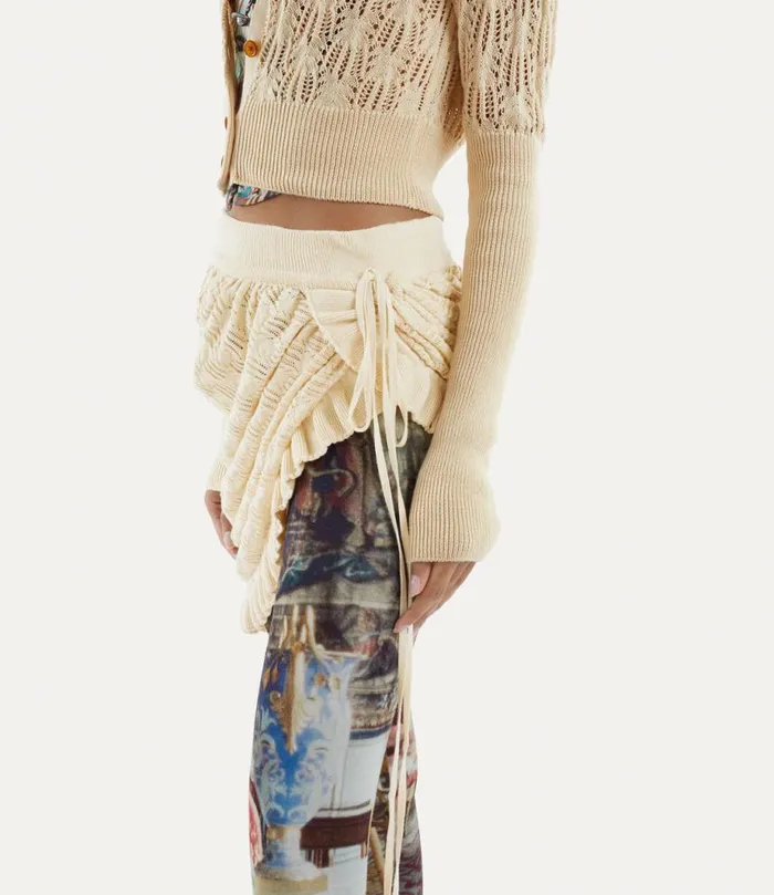 Women Samantha Skirt Cream Vivienne Westwood Skirts Women Samantha Skirt Cream Vivienne Westwood Skirts