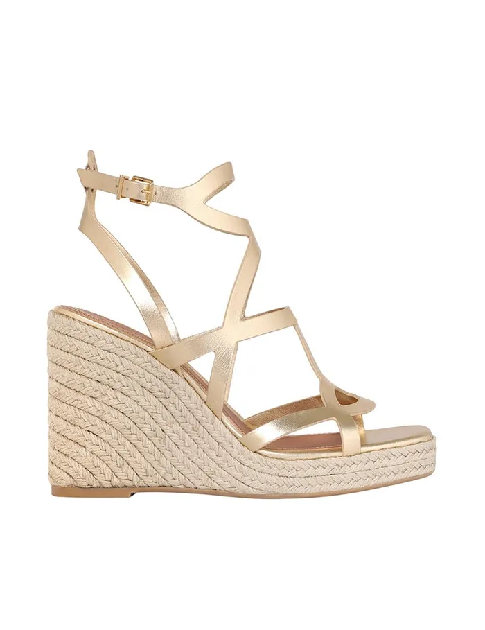 Women Sandals Zimmermann Bay Espadrilles 110 Gold