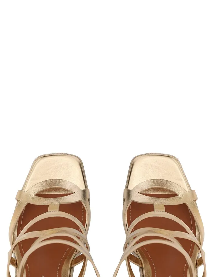Women Sandals Zimmermann Bay Espadrilles 110 Gold