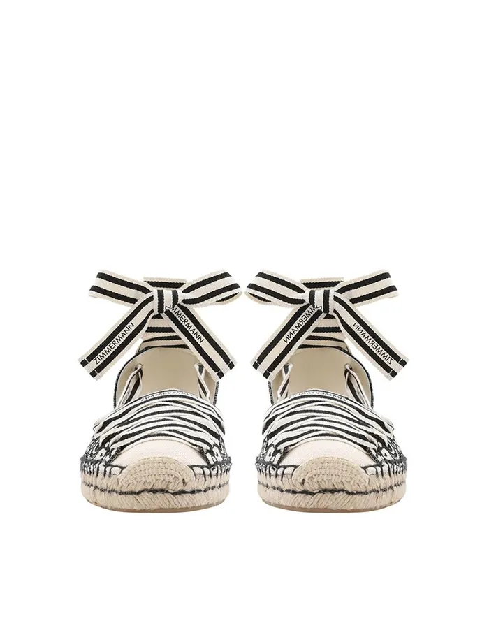 Women Sandals Zimmermann Sol Espadrille Onyx