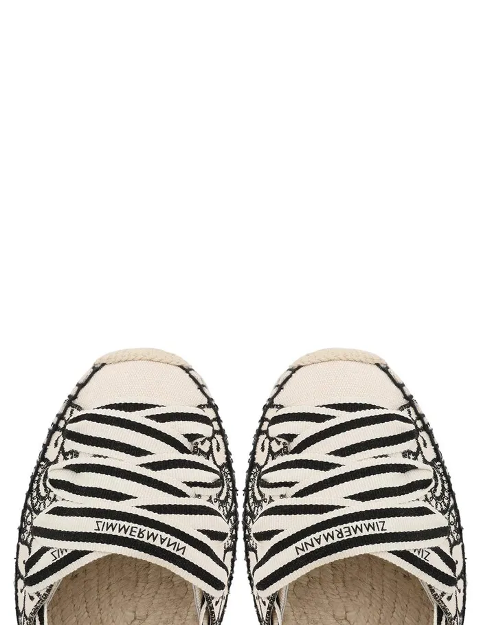 Women Sandals Zimmermann Sol Espadrille Onyx