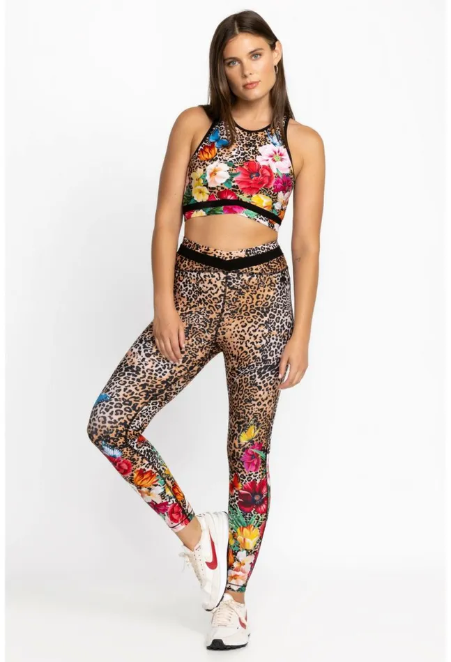 Women Sandra High Waist Criss Cross Legging Sandra Johnny Was Active