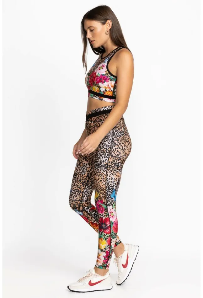 Women Sandra High Waist Criss Cross Legging Sandra Johnny Was Active
