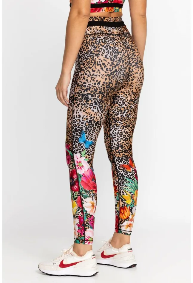 Women Sandra High Waist Criss Cross Legging Sandra Johnny Was Active