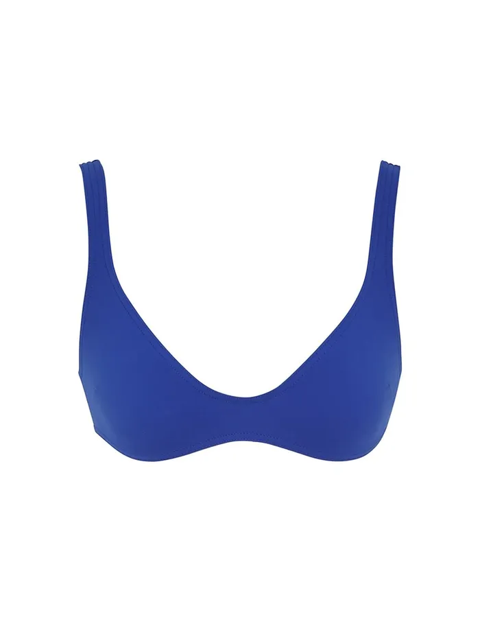 Women Separates Zimmermann Separates Scoop Bikini Top Cobalt