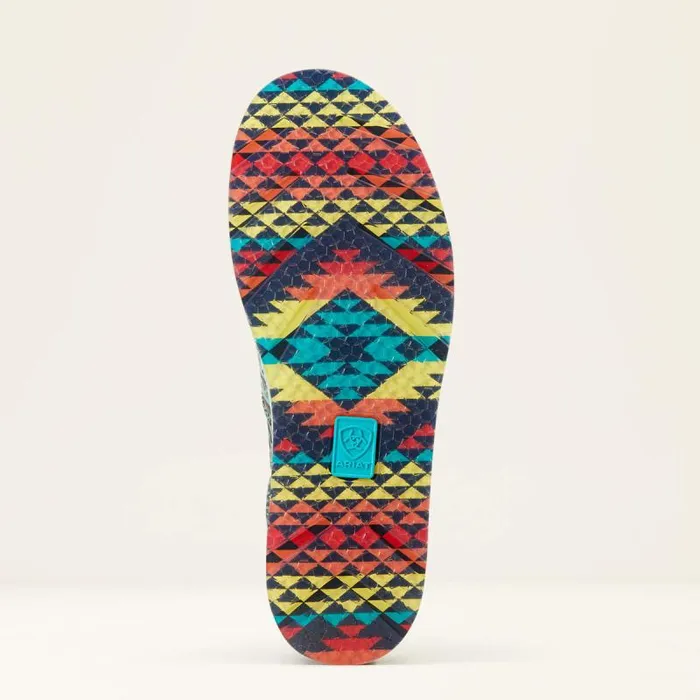Women Shoes and Sneakers Ariat Cruiser Turquoise Blanket Emboss Women Shoes and Sneakers Ariat Cruiser Turquoise Blanket Emboss