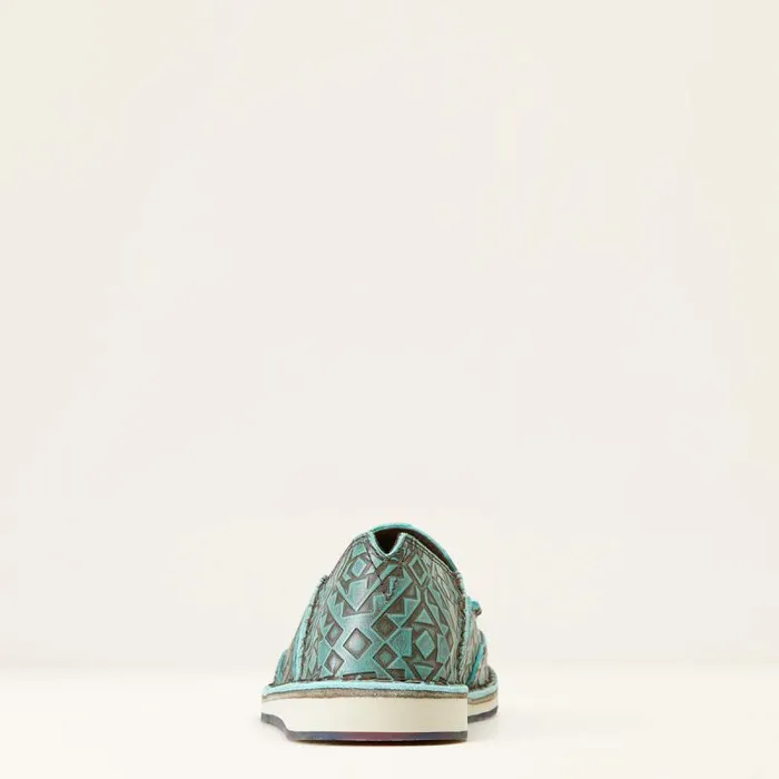 Women Shoes and Sneakers Ariat Cruiser Turquoise Blanket Emboss Women Shoes and Sneakers Ariat Cruiser Turquoise Blanket Emboss