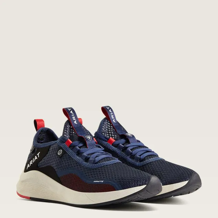 Women Shoes and Sneakers Ariat Ignite Eco Team Navy