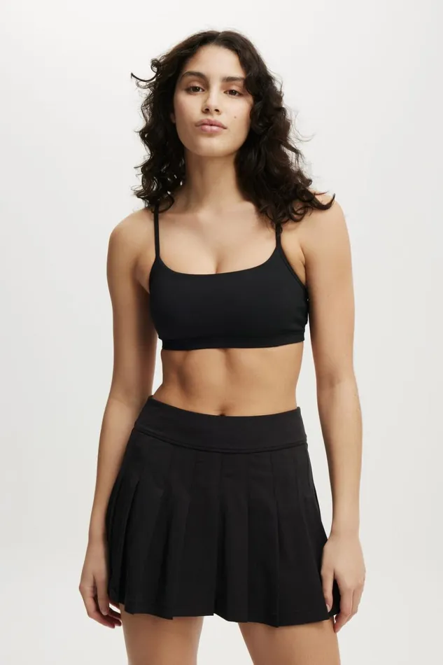 Women Shorts and Skirts Cotton On Ultra Soft Pleat Skirt Black