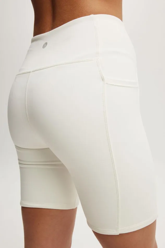 Women Shorts Cotton On Ultra Soft Track Bike Short Coconut Milk