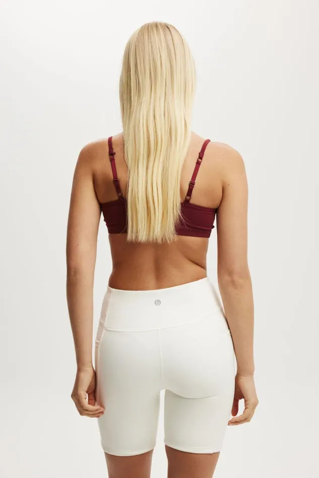 Women Shorts Cotton On Ultra Soft Track Bike Short Coconut Milk