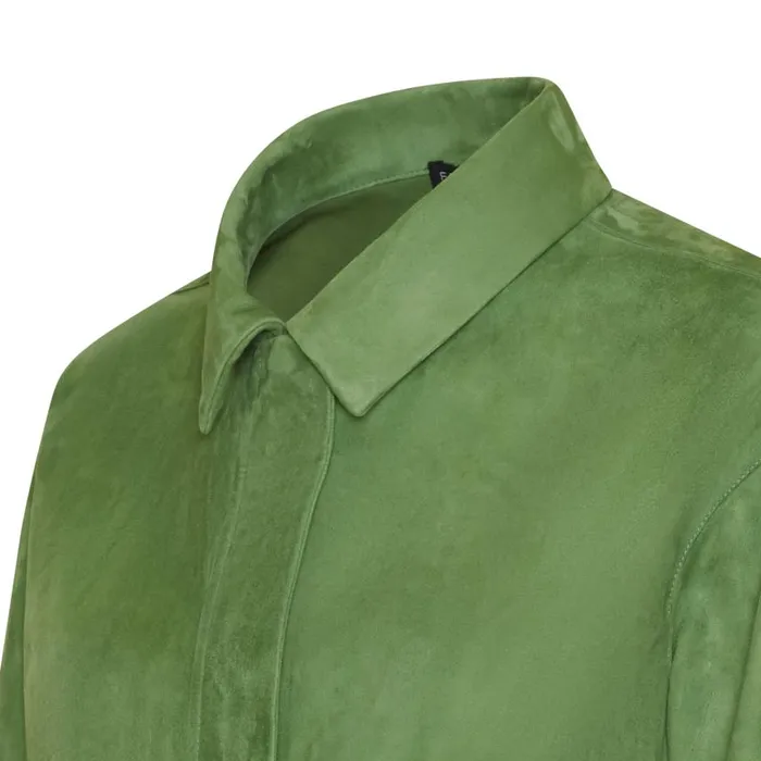Women Suede Jacket Verde Fratelli Rossetti View All Women Suede Jacket Verde Fratelli Rossetti View All