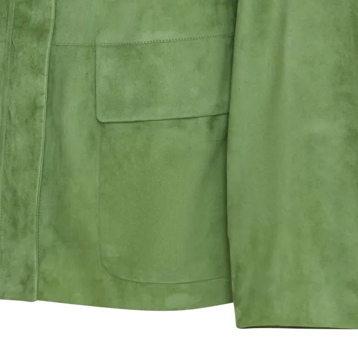 Women Suede Jacket Verde Fratelli Rossetti View All Women Suede Jacket Verde Fratelli Rossetti View All