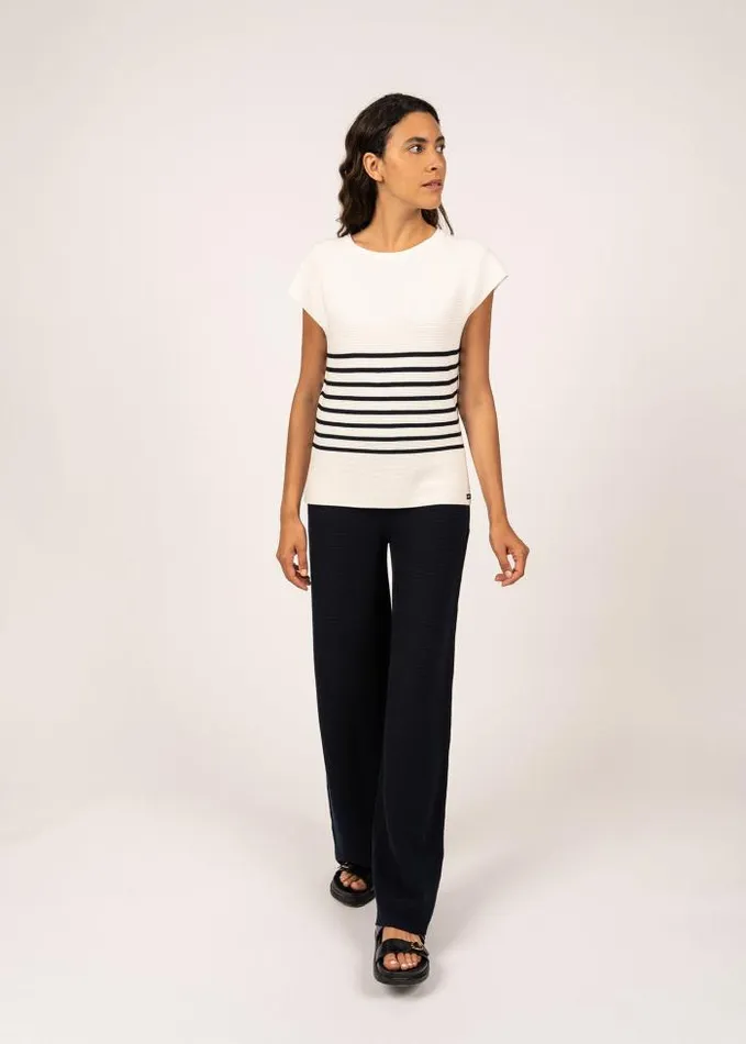 Women Summer Collection Saint James EVA Ivory Navy