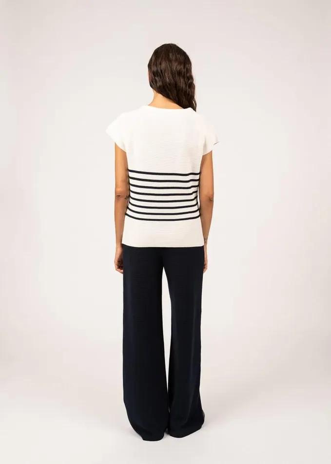 Women Summer Collection Saint James EVA Ivory Navy