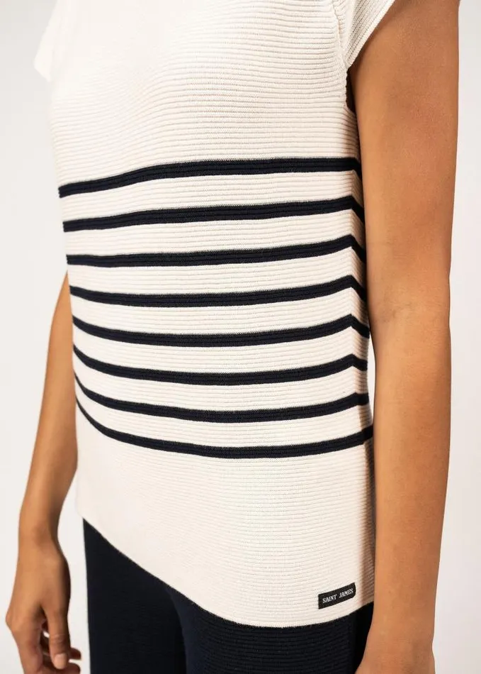 Women Summer Collection Saint James EVA Ivory Navy