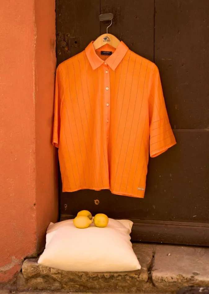 Women Summer Collection Saint James MEREDITH Tangerine
