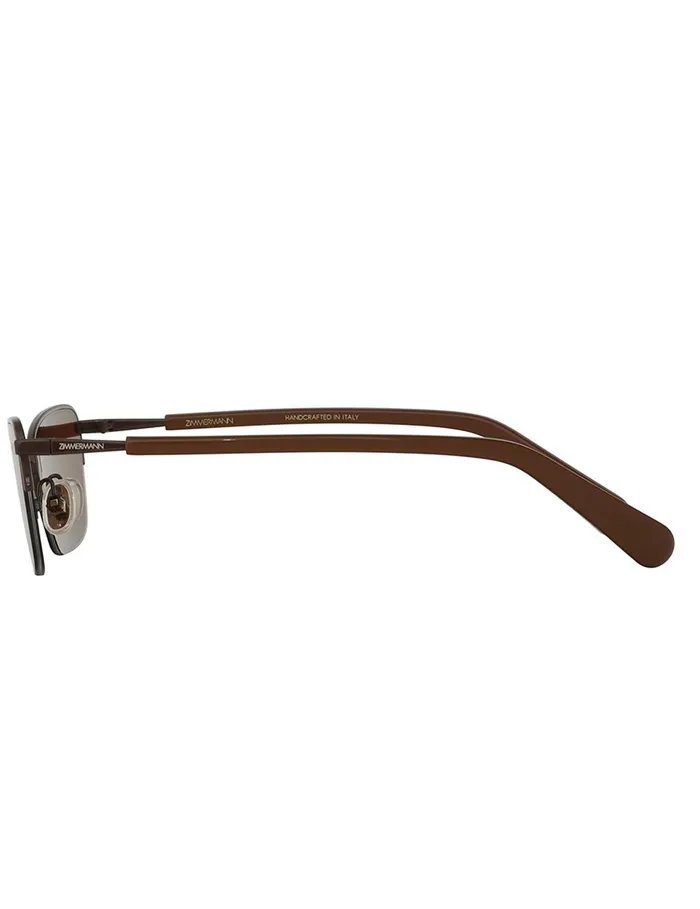 Women Sunglasses Zimmermann Sandy Cateye Chocolate