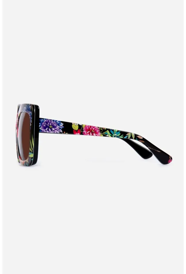 Women Sutton Sunglasses Printed Dreamer Noir Johnny Was Eye Wear