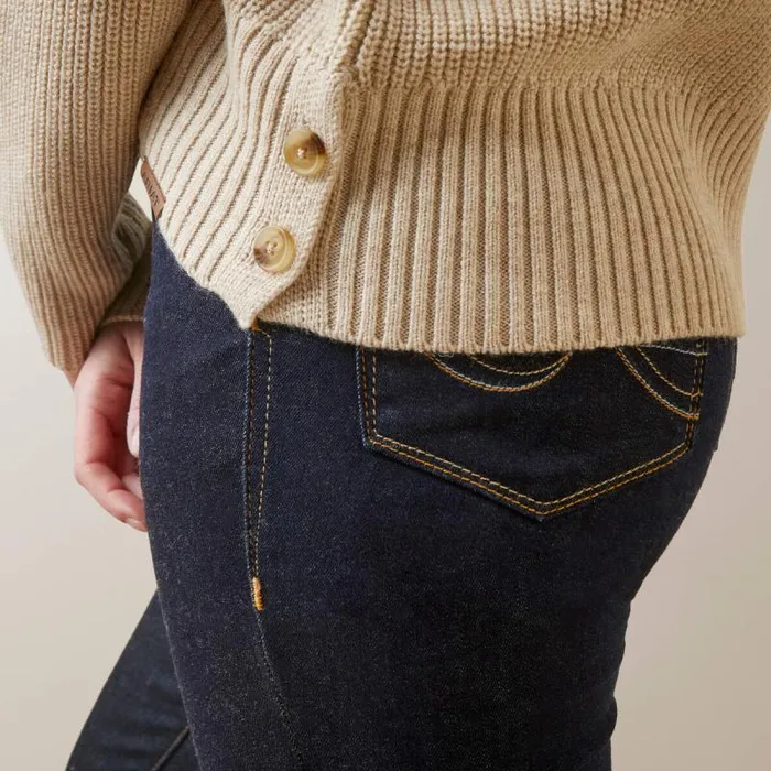 Women Sweaters and Cardigans Ariat Los Altos Sweater Oatmeal Heather Women Sweaters and Cardigans Ariat Los Altos Sweater Oatmeal Heather