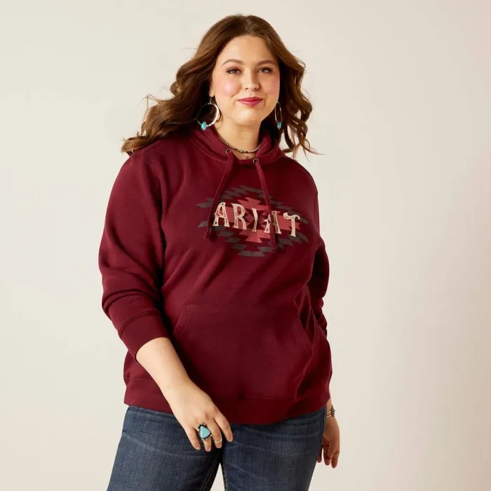 Women Sweatshirts and Hoodies Ariat Diamond Hoodie Twany Port