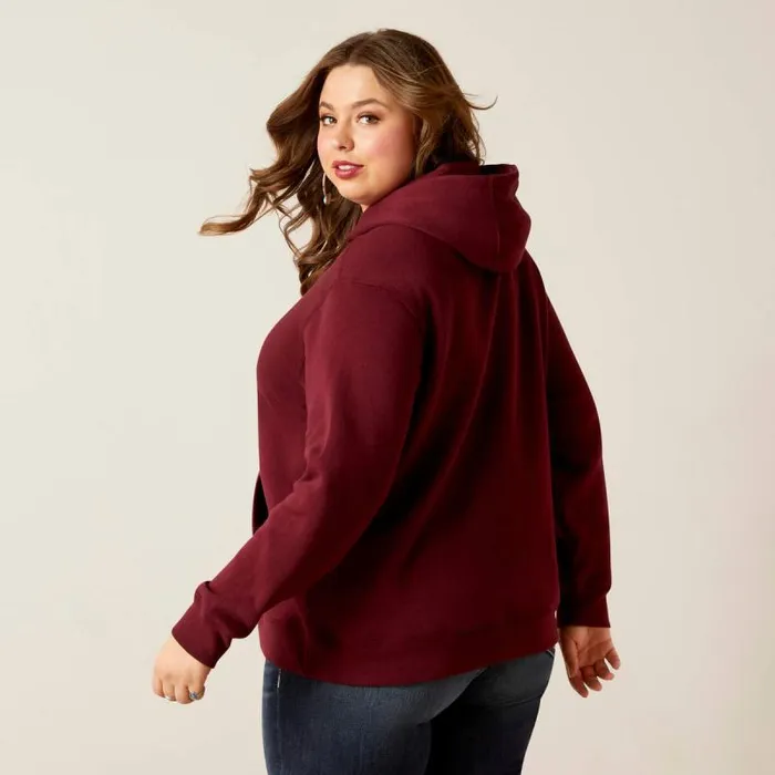 Women Sweatshirts and Hoodies Ariat Diamond Hoodie Twany Port