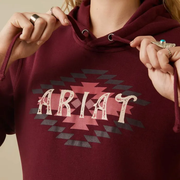 Women Sweatshirts and Hoodies Ariat Diamond Hoodie Twany Port