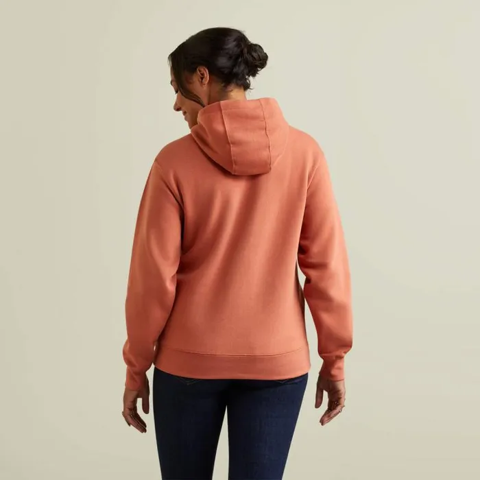 Women Sweatshirts and Hoodies Ariat REAL Branded Logo Hoodie Aragon