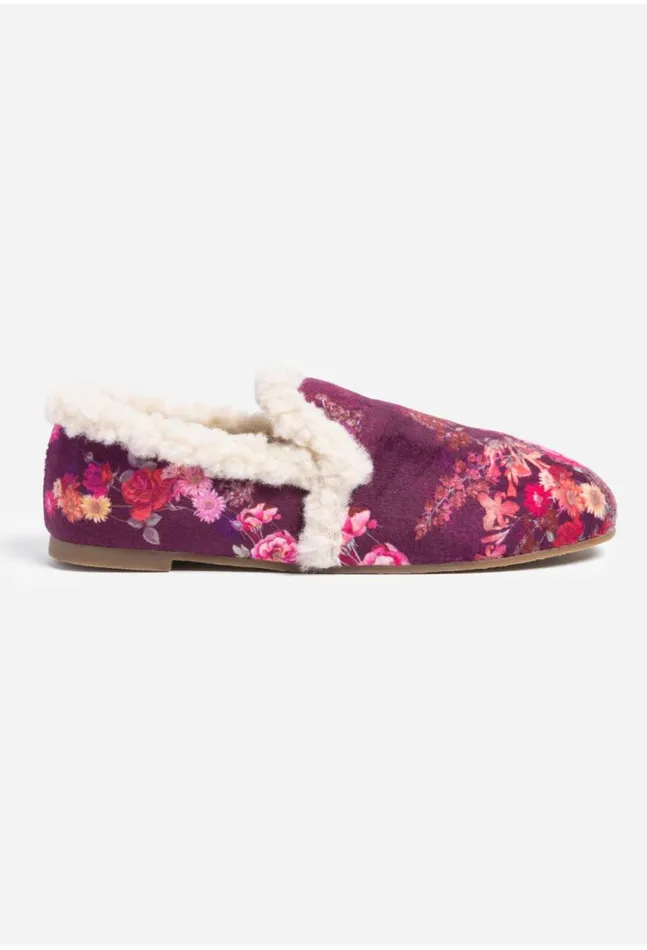 Women Sweet Bouquet Loafer Slipper Sweet Bouquet Johnny Was Shoes