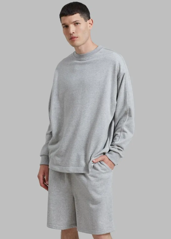 Women The Frankie Shop Newton Sweatshorts 8211 Grey Grey