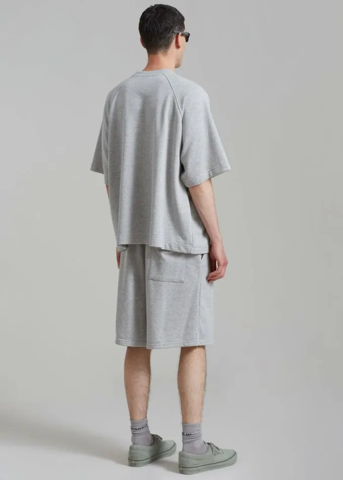 Women The Frankie Shop Newton Sweatshorts 8211 Grey Grey