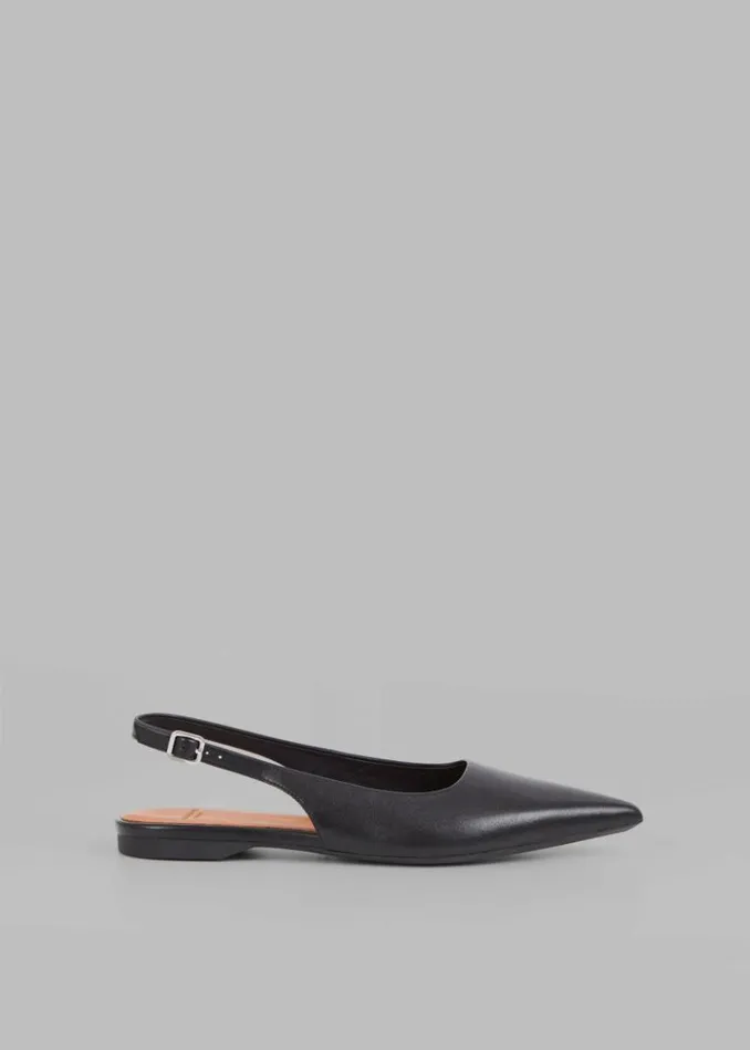 Women The Frankie Shop Vagabond Hermine Slingbacks 8211 Black Black